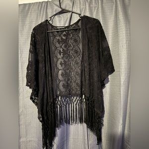 Fringe cover up. Only worn once size large.